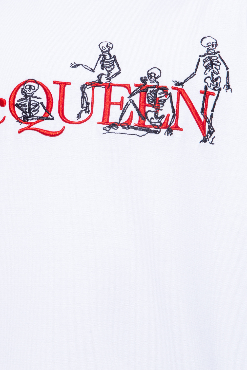 【希少】ALEXANDER MCQUEEN ミレニアム刺繍Tシャツ Alexander McQueen - Alexander McQueen アレキサンダー